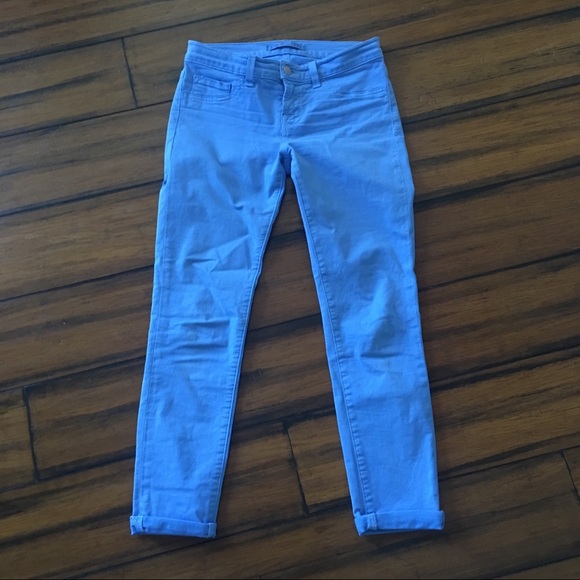 J Brand Denim - J brand blue cropped skinny jeans size 26